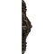 Ekena Millwork Antonio Ceiling Medallion, Hand-Painted Stone Hearth Crackle, 35 7/8"W x 22 1/2"H x 4 3/8"P CM35X22ANSHC - alternate 4